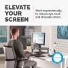 Fellowes Premium Monitor Riser Graphite, brīvi stāvošs, 36 kg, 53,3 cm (21 collas), augstuma regulēšana, grafīta krāsā