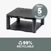 Fellowes Premium Monitor Riser Graphite, brīvi stāvošs, 36 kg, 53,3 cm (21 collas), augstuma regulēšana, grafīta krāsā