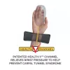 Fellowes pele Mat Wrist Support - Health-V peļu paliktnis ar antibakteriālu aizsardzību - ergonomisks peļu paliktnis datoram, klēpjdatoram, mājas biroja lietošanai - melns