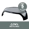 Fellowes datora monitora statīvs ar 3 augstuma regulējumiem - Smart Suites monitora pacēlājs - ergonomisks regulējams monitora statīvs datoriem - maksimālais svars 10 kg/maks. izmērs 21 colla - melns