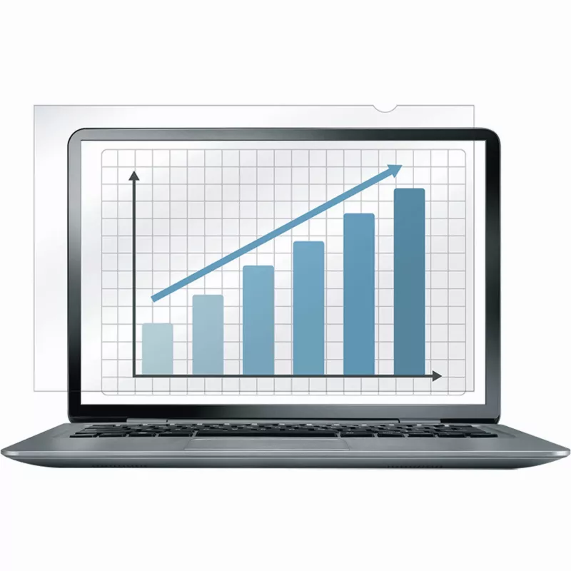 Fellowes Standard-PrivaScreen Melnsout konfidencialitātes filtrs, 43,2 cm (17 collas), 5:4, klēpjdators, bezrāmja displeja konfidencialitātes filtrs, pretatspīduma, konfidencialitāte, 50 g