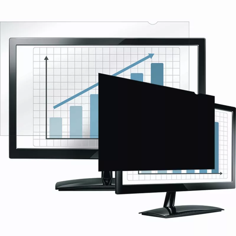 Fellowes Standard-PrivaScreen Melnsout konfidencialitātes filtrs, 43,2 cm (17 collas), 5:4, klēpjdators, bezrāmja displeja konfidencialitātes filtrs, pretatspīduma, konfidencialitāte, 50 g