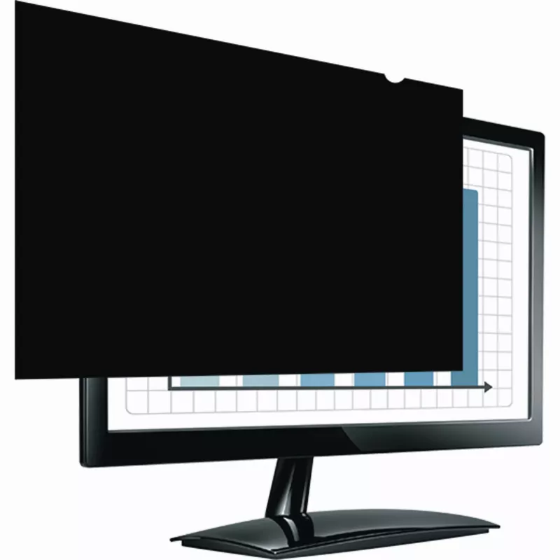 Fellowes Standard-PrivaScreen Melnsout konfidencialitātes filtrs, 43,2 cm (17 collas), 5:4, klēpjdators, bezrāmja displeja konfidencialitātes filtrs, pretatspīduma, konfidencialitāte, 50 g