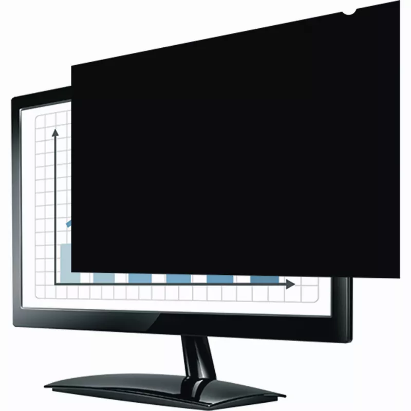 Fellowes Standard-PrivaScreen Melnsout konfidencialitātes filtrs, 43,2 cm (17 collas), 5:4, klēpjdators, bezrāmja displeja konfidencialitātes filtrs, pretatspīduma, konfidencialitāte, 50 g