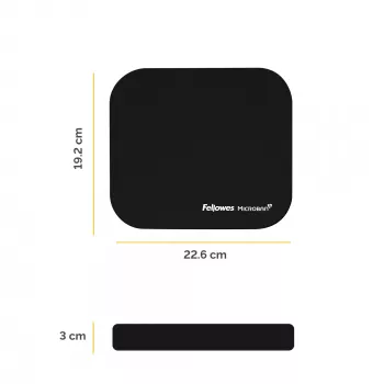 Fellowes 5933907 peles paliktnis Melns