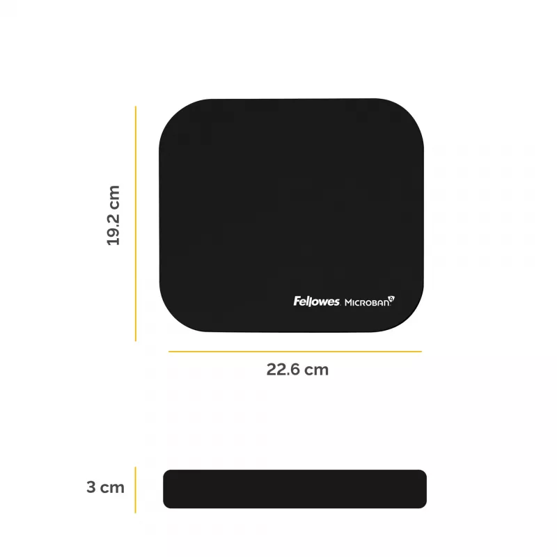 Fellowes 5933907 peles paliktnis Melns