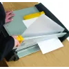 Papīra griezējs Fellowes Plasma A3/180 — griešanas garums 46 cm, ietilpība 40 lapas, grafīts/sudrabs/dzeltens