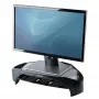 Fellowes datora monitoru statīvs ar 3 augstuma regulējumiem - Smart Suites Monitor Riser Plus ar glabāšanas nodalījumu - Ergonomisks regulējams monitoru statīvs datoriem - Maks. svars 10KG/Maks. izmērs 21 collas - Melns