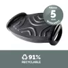 Fellowes Foot Rest Under Desk - Smart Suites Foot Support Ergonomic Foot Rest - Foot Rest Stool for Office & Home - Melns