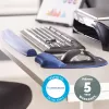 Peļu paliktnis Fellowes Memory Foam pele Pad/Wrist Rest Sapphire