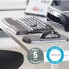 Fellowes regulējams leņķa peles paliktnis ar plaukstas balstu Premium Gel