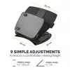 Fellowes Professional Series klēpjdatora darbstacija, melna, metāls, 85–245 mm, 400 mm, 58 mm, 341 mm
