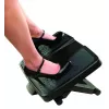 Fellowes kāju balsts zem galda - Professional Series Ultimate Foot Support ergonomisks kāju balsts ar 3 augstuma regulējumiem un masāžas virsmu - kāju balsts birojam un mājām - melns