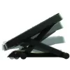 Fellowes kāju balsts zem galda - Professional Series Ultimate Foot Support ergonomisks kāju balsts ar 3 augstuma regulējumiem un masāžas virsmu - kāju balsts birojam un mājām - melns
