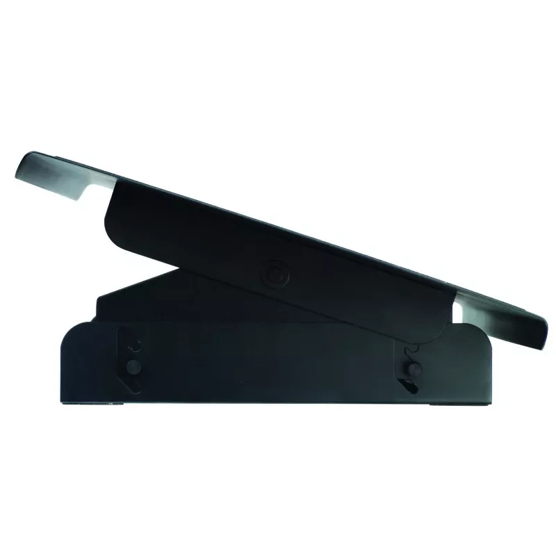 Fellowes kāju balsts zem rakstāmgalda — Professional Series kāju balsts, ergonomisks ar 3 regulējamiem augstumiem un neslīdošu platformas virsmu — birojam un mājām, melns