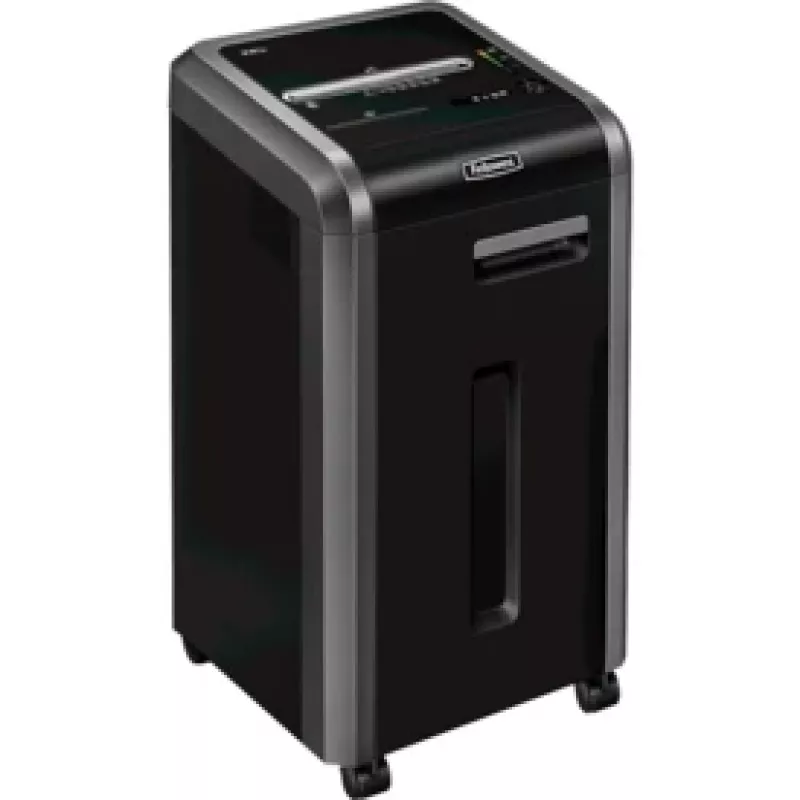 Fellowes Powershred 225i slokšņu smalcinātājs, slokšņu smalcināšana, 24 cm, 5,8 mm, 60 L, 4 riteņi, 4800 mm/min