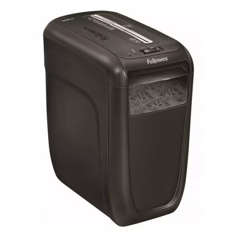 Papīra smalcinātājs Fellowes 60Cs, šķērsgriezuma smalcināšana, 72 dB, 23 cm, melns