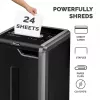 Fellowes papīra smalcinātājs 325Ci 24 lapu šķērsgriezuma smalcinātājs ar 83 litru tvertni, augsta drošība P4
