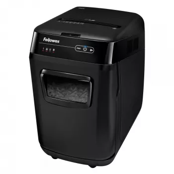 Fellowes AutoMax 200C papīra smalcinātājs Krustveida smalcināšana 23 cm Melns