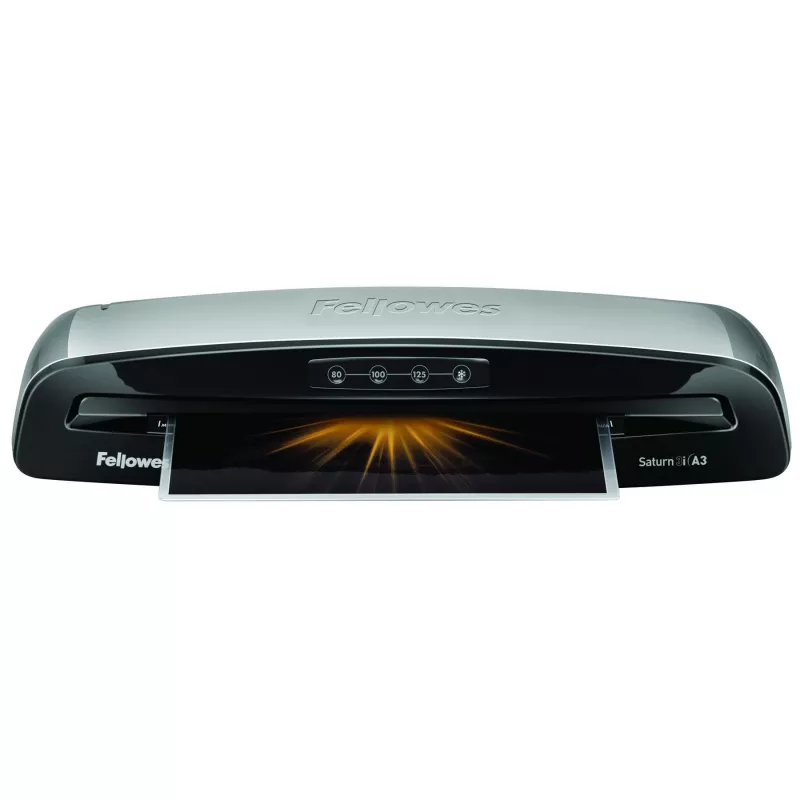 Fellowes Saturn 3i Aukstā/karstā laminētājs 300 mm/min Melns, Sudraba