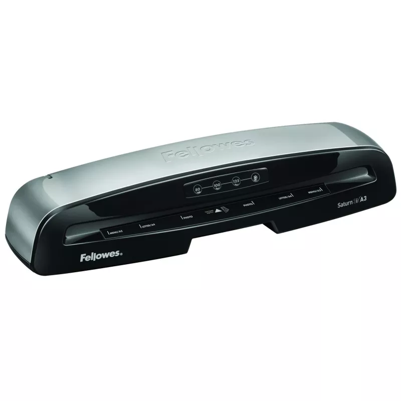 Fellowes Saturn 3i Aukstā/karstā laminētājs 300 mm/min Melns, Sudraba