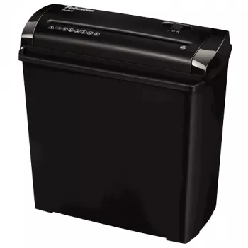 Fellowes P-25S papīra smalcinātājs slokšņu smalcināšana 22 cm melns, pelēks