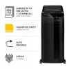 Fellowes Paper Shredder 350 Sheet Auto Feed Cross Cut Shredder AutoMax 350C Shredder ar 68 Litre Bin High Security P4
