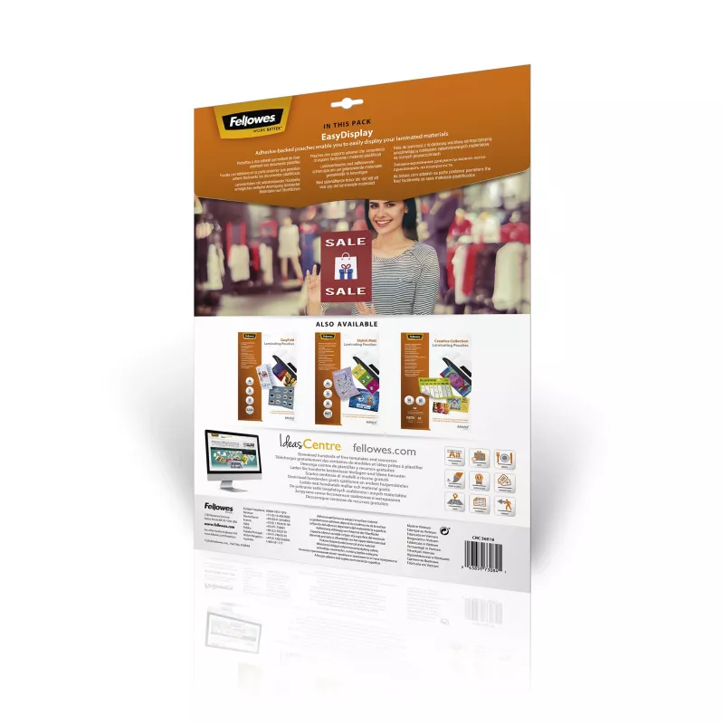Fellowes 5601803 laminēšanas kabatiņa 25 gab.