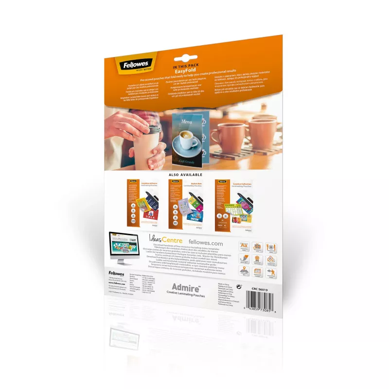 Fellowes 5601901 laminēšanas plēves 25 gab.