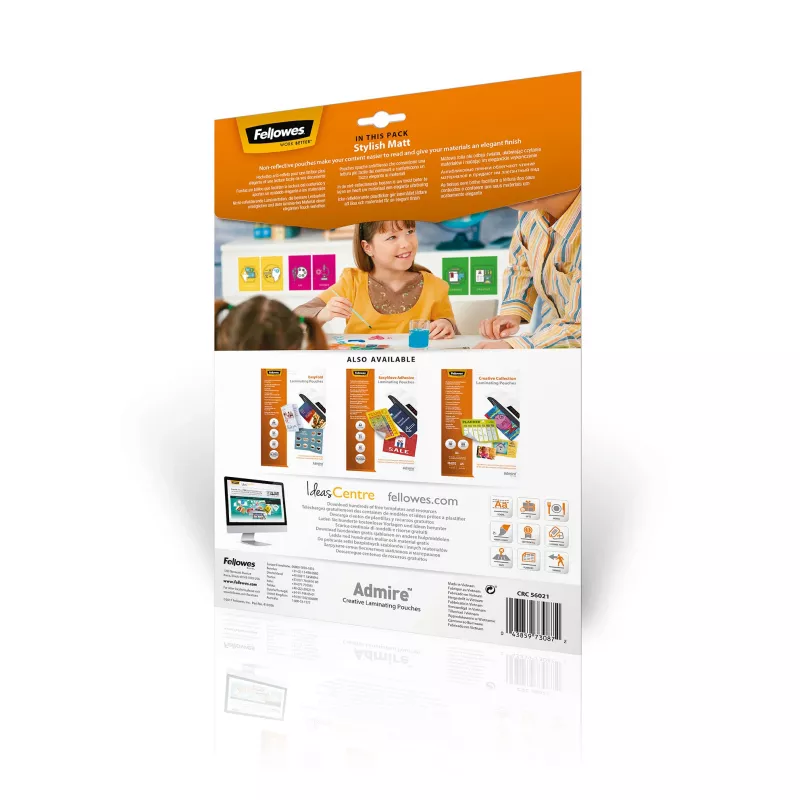 Fellowes 5602101 laminēšanas plēves 25 gab.