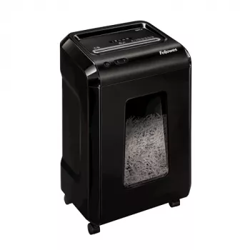 Fellowes Powershred 92Cs papīra smalcinātājs, slokšņu smalcināšana, melns