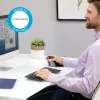 Fellowes 9894701 pele Office piemērota abām rokām RF Wireless lāzers 1200 DPI