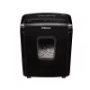 Fellowes Powershred 6M papīra smalcinātājs, mikrošķēlumu smalcināšana, melns