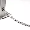 Fellowes CableZip grīdas kabeļu elastīgā caurule Sudraba krāsā 1 gab.