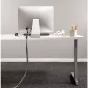 Fellowes CableZip grīdas kabeļu elastīgā caurule Sudraba krāsā 1 gab.