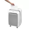 Fellowes LX Series Powershred LX21 papīra smalcinātājs Mikroizgriezuma smalcināšana Pelēks, Balts