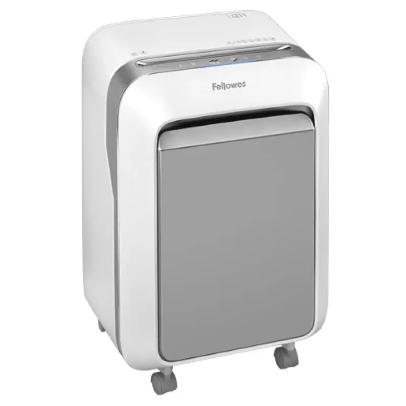 Fellowes LX Series Powershred LX21 papīra smalcinātājs Mikroizgriezuma smalcināšana Pelēks, Balts