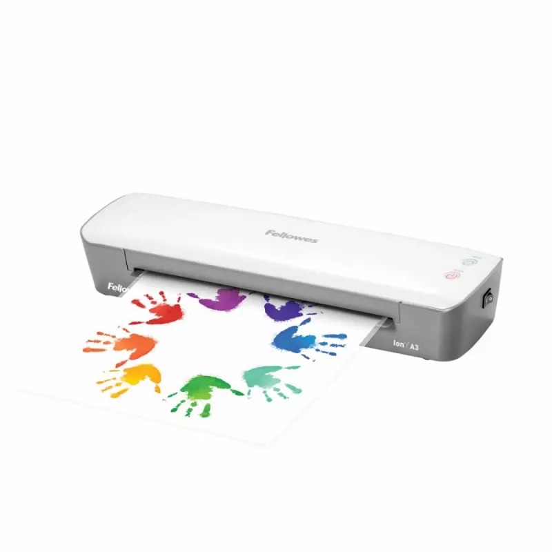 Fellowes Laminator Ion A3, 31,8 cm, karstais laminators, 300 mm/min, 0,4 mm, A3, balts