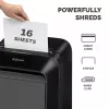 Papīru smalcinātājs Fellowes LX Series Powershred LX210, melns