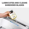 Fellowes Powershred pudelēs pildīta smērviela (355 ml), smēreļļa, 0,355 L, dzeltena, 90 mm, 35 mm, 20 mm
