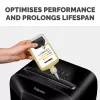 Fellowes Powershred pudelēs pildīta smērviela (355 ml), smēreļļa, 0,355 L, dzeltena, 90 mm, 35 mm, 20 mm