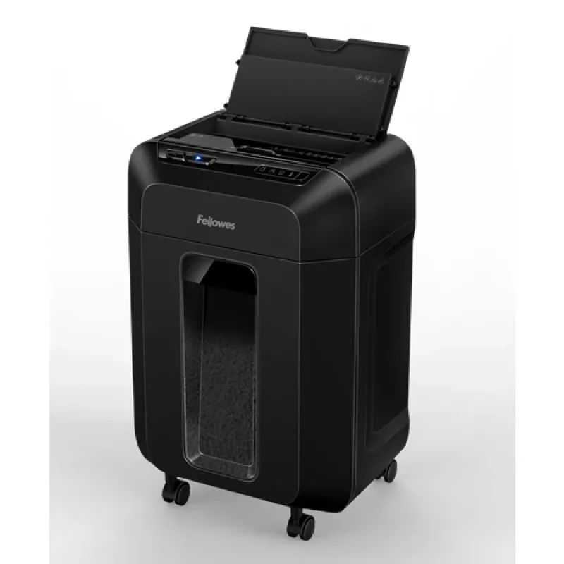 Fellowes Automax 80M papīra smalcinātājs ar daļiņveida smalcināšanu 22 cm melns