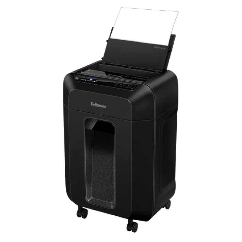 Fellowes AutoMax 90M papīra smalcinātājs ar mikro-griezumu, melns