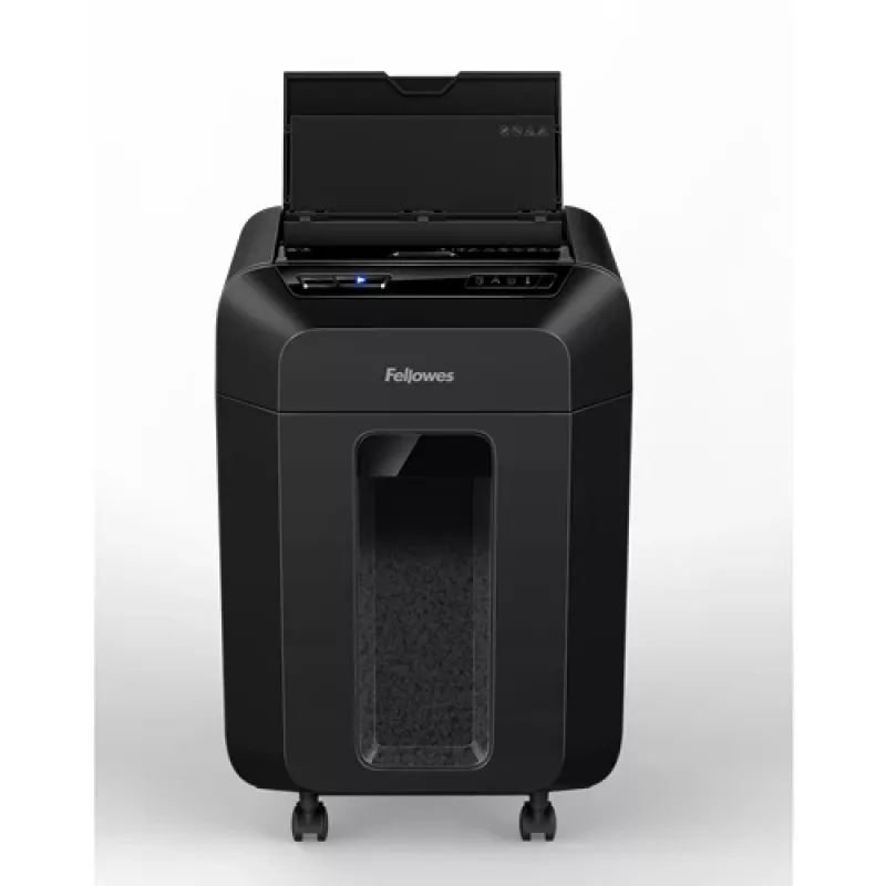 Fellowes AutoMax 90M papīra smalcinātājs ar mikro-griezumu, melns