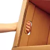 Fellowes 6203601 uzglabāšanas kaste Taisnstūrveida Kartons Dabīga krāsa