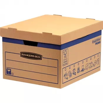 Fellowes 6204001 uzglabāšanas kaste Taisnstūrveida Kartons Dabīga