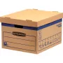 Fellowes 6204001 uzglabāšanas kaste Taisnstūrveida Kartons Dabīga
