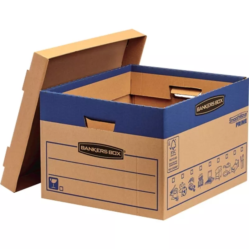 Fellowes 6204001 uzglabāšanas kaste Taisnstūrveida Kartons Dabīga