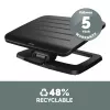 Fellowes Foot Rest Under Desk - Hana LT pēdu balsts ergonomisks pēdu balsts - pēdu balsta ķeblītis biroja un mājas lietošanai - melns