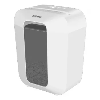 Fellowes LX Series Powershred LX50 (balts) šķērsgriezuma smalcinātājs - patentēta drošības slēdzene